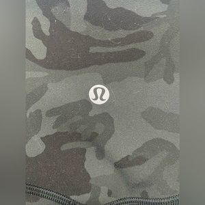 Lululemon Green Camo Leggings